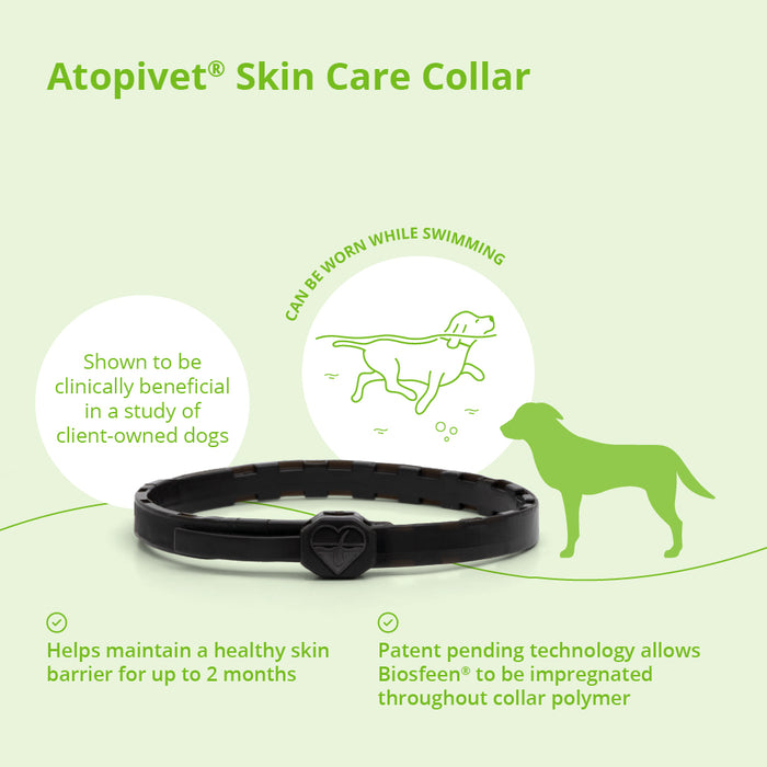 Atopivet Skin Care Collar with Sphingolipid for Dogs & Cats