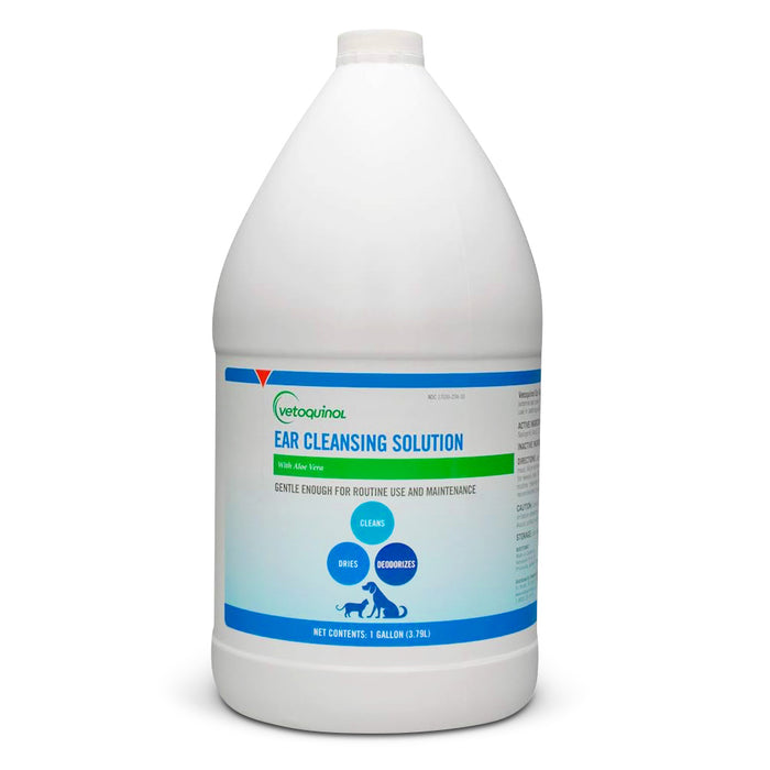 Vetoquinol Ear Cleansing Solution with Aloe for Dogs & Cats