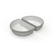SureFeed Half Bowls, 4pk Color Grey