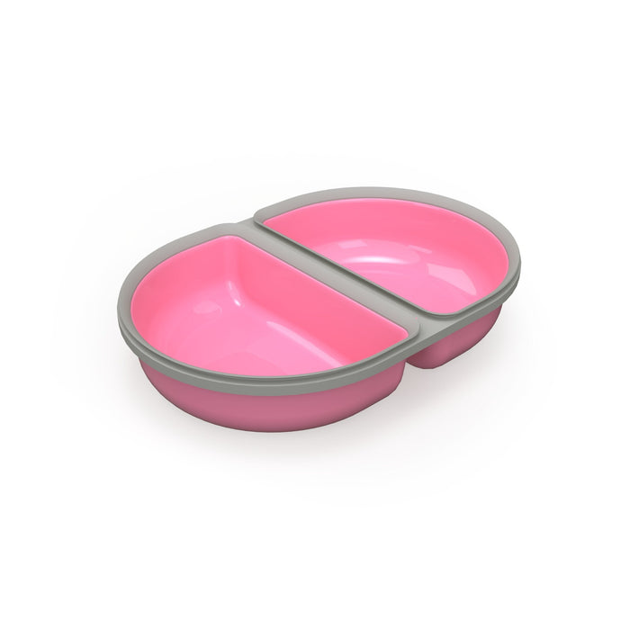 SureFeed Split Bowl, Single Color Pink