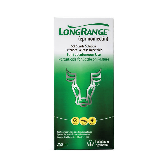 Rx LongRange (eprinomectin) ERI Extended-Release Injection for Cattle