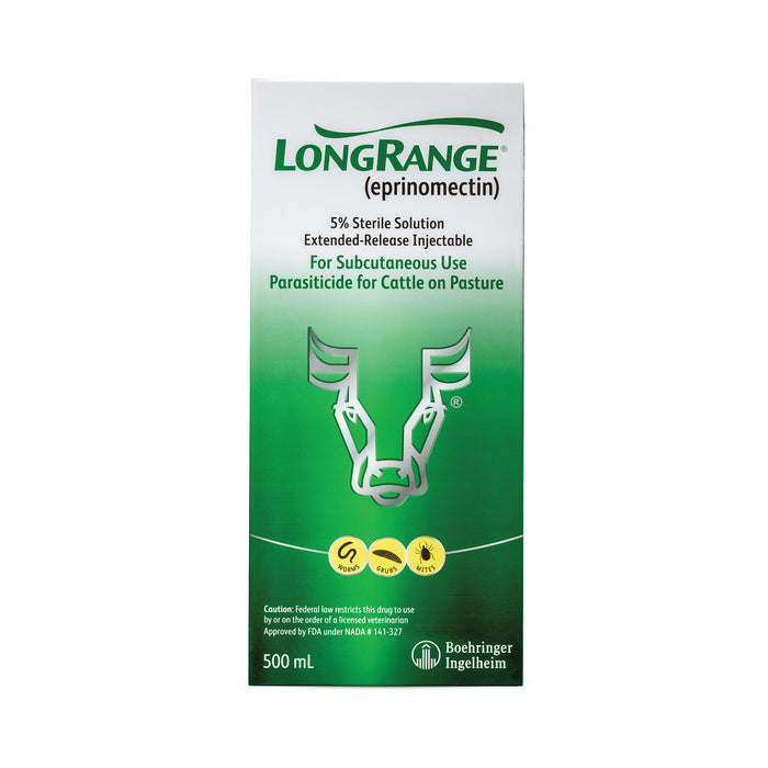 Rx LongRange (eprinomectin) ERI Extended-Release Injection for Cattle