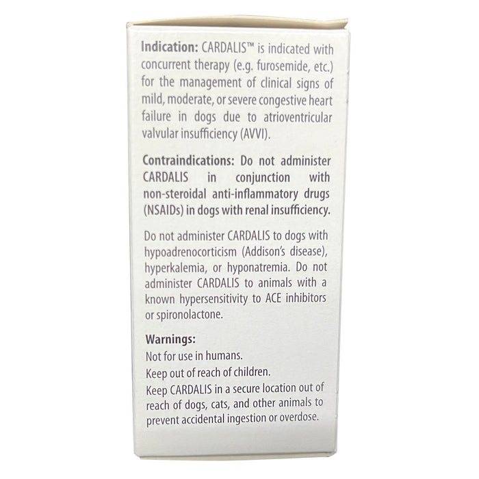 Rx Cardalis Chew Tablets Medium Dog 40mg, 30ct Size 40mg