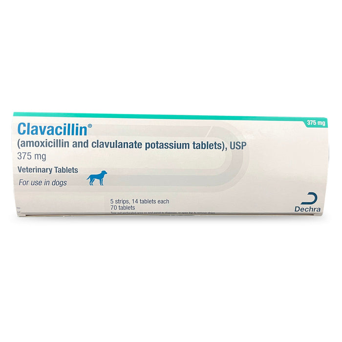 Rx Clavacillin, Size 375mg x 70ct