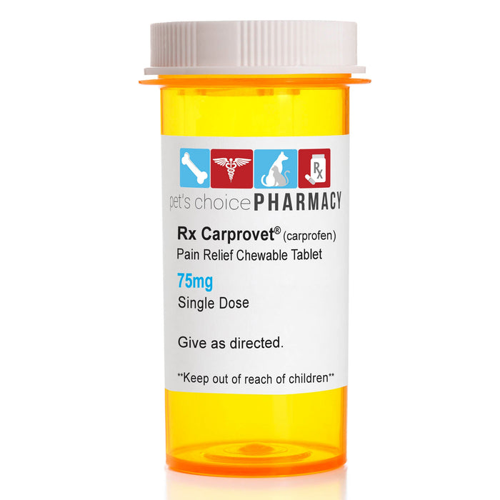 Rx Carprovet Flavored Tablets 75 mg x 1 tablet Flavor Beef