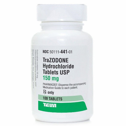 Rx Trazodone TB 150mg, 100ct Size 150mg