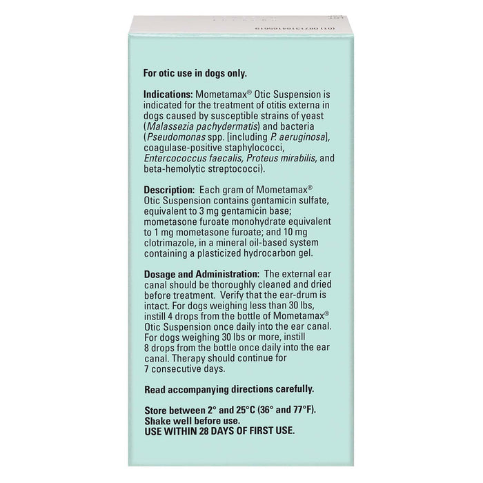 Rx Mometamax Otic Suspension for Dogs