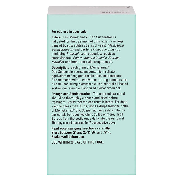 Rx Mometamax Otic Suspension for Dogs