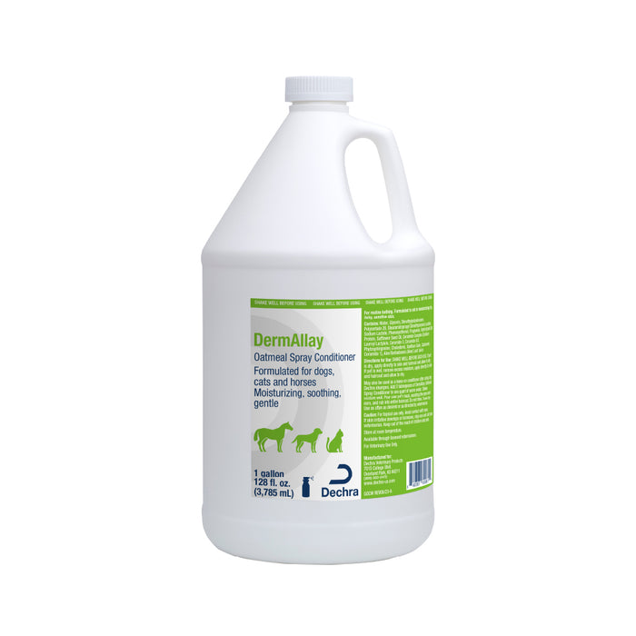 DermAllay Oatmeal Spray Conditioner – Anti-Itch, Leave-On Skin Relief for Dogs, Cats & Horses