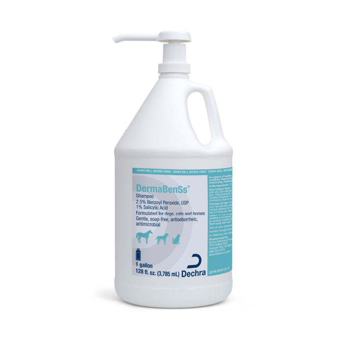DermaBenSs Medicated Antimicrobial Shampoo for Dogs, Cats & Horses