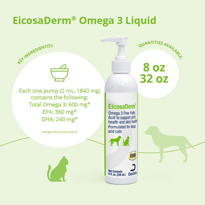 EicosaDerm Omega 3 Liquid