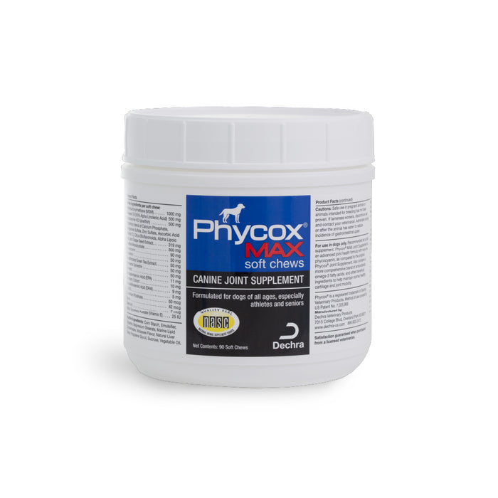 Phycox MAX Canine Joint Supplement Soft Chews, 90 ct
