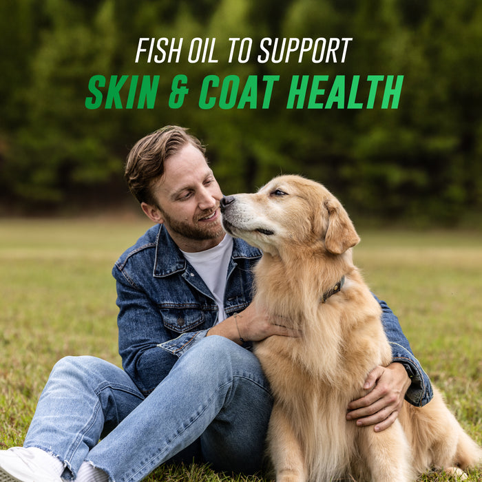 Nutramax Welactin Natural Omega-3 Liquid Skin & Coat Supplement for Dogs