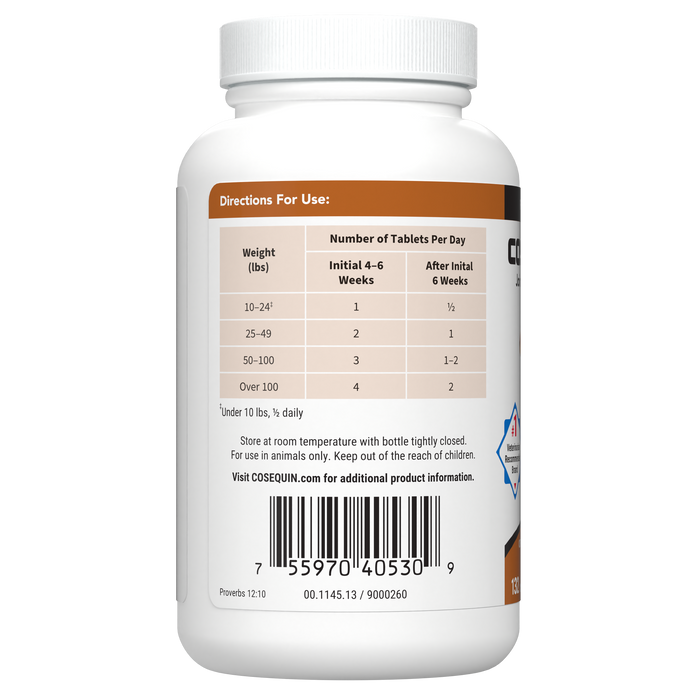 Nutramax Cosequin DS Joint Health with Glucosamine and Chondroitin Supplement for Dogs