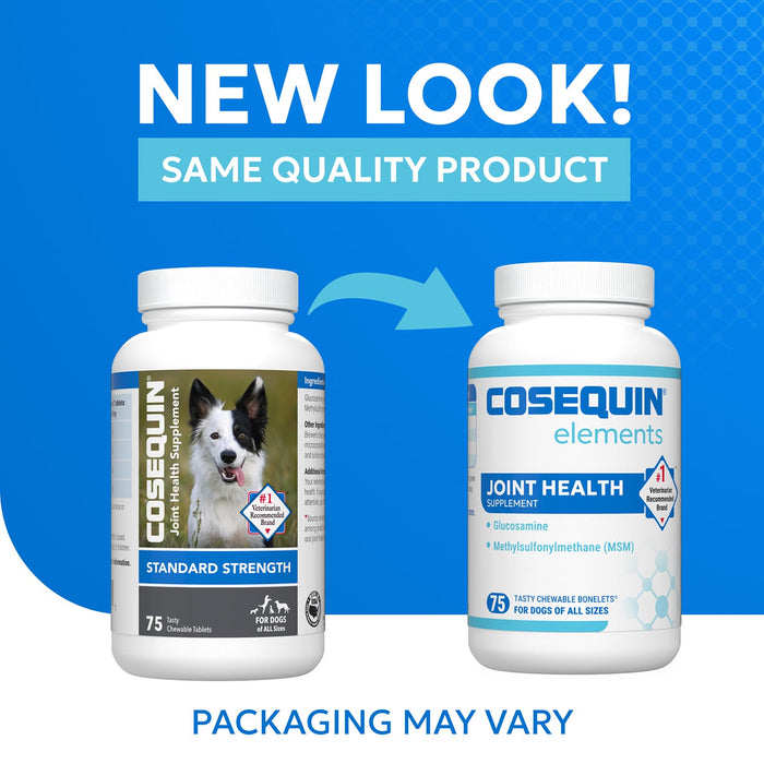 Nutramax Cosequin Standard Strength Joint Health Supplement for Dogs, With Glucosamine and MSM