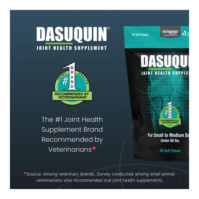 Nutramax Dasuquin for Dogs, Joint Health Supplement, Glucosamine, Chondroitin, ASU and More, Soft Chews