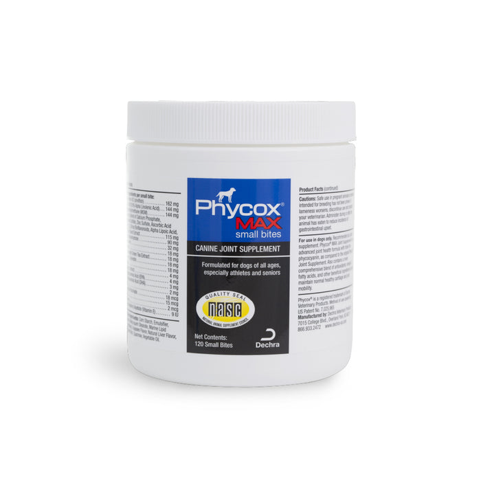 Phycox Max Canine Small Bites, 120 ct