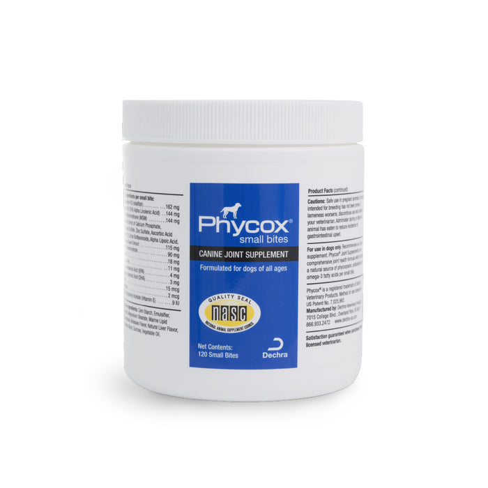 Phycox Small Bites Canine Joint Supplement, 120 ct
