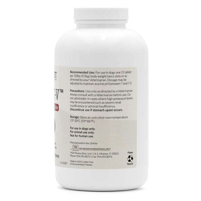K-CIT-V Potassium Citrate for Dogs, 100 Chewable Tablets