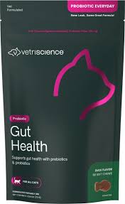 Probiotic Daily Gut Health Cat, 60 Bite Sized Soft Chews