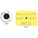 HDX 840 W/INTEGRA MALE: 2 YELLOW, 20ct Color Yellow