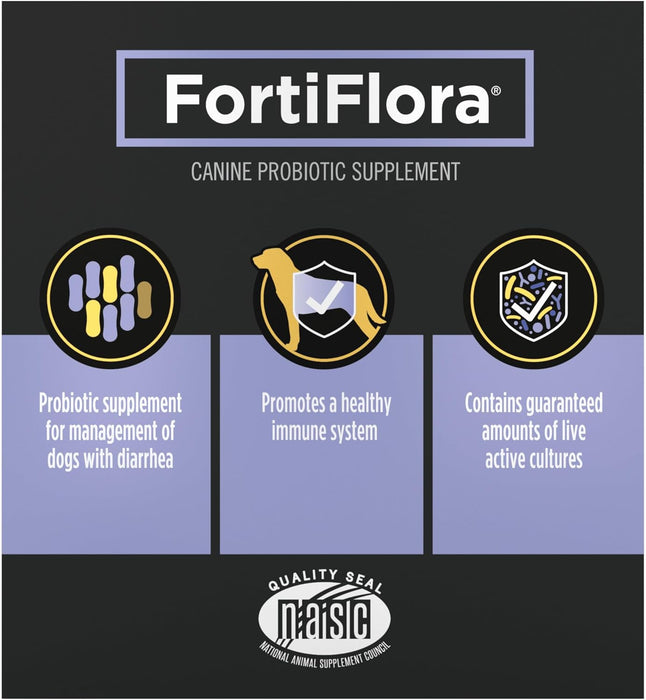 Purina Pro Plan FortiFlora Supplement for Dogs, 30 ct