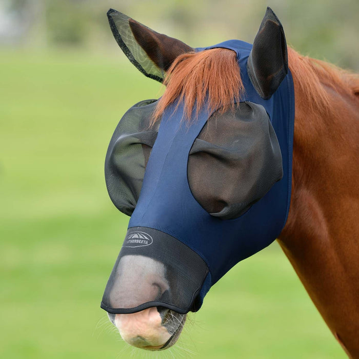 WeatherBeeta ComFITec Luxe Bug Eye Saver w/Ears Color Navy