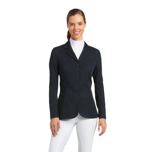 Ariat Womens Artico Exhale Show Coat Color Snow Navy