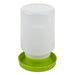 1L Chick Drinker Waterer – Plastic Gravity Water Feeder for Chicks, Quail & Small Poultry - GAUCQ - 1 Liter - Green - 1
