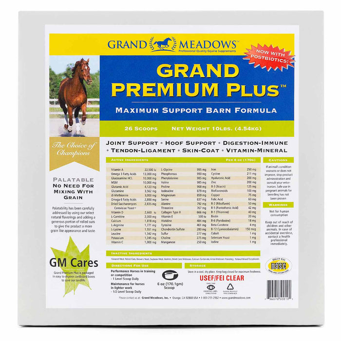 Grand Premium Plus All-in-One Supplement for Horses
