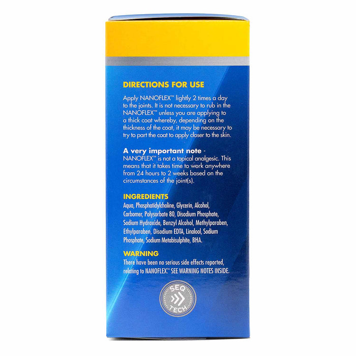 Nanoflex Advanced Topical Joint Support for Horses, Dogs & Cats