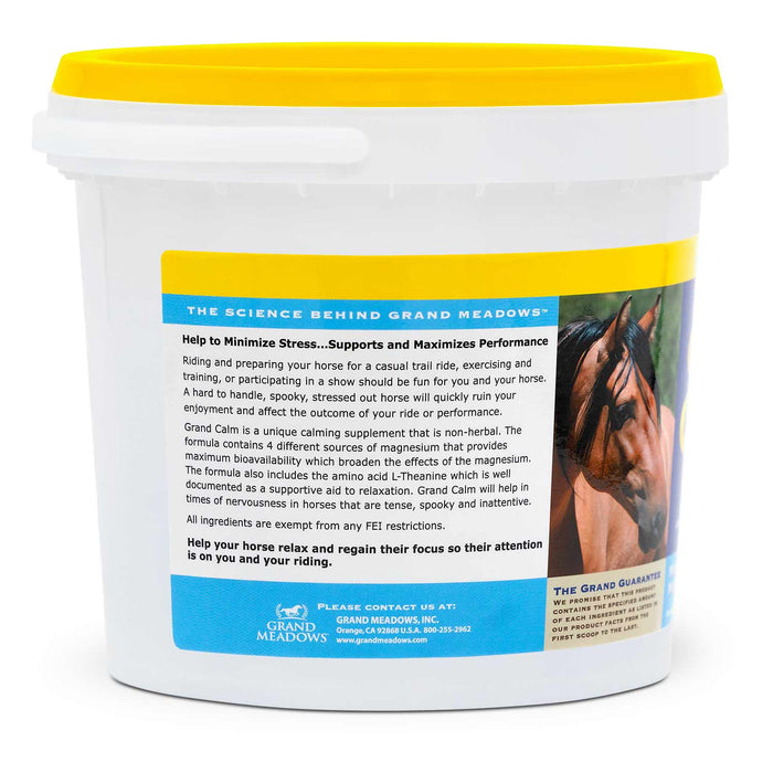 Grand Calm Pelleted Supplement for Horses