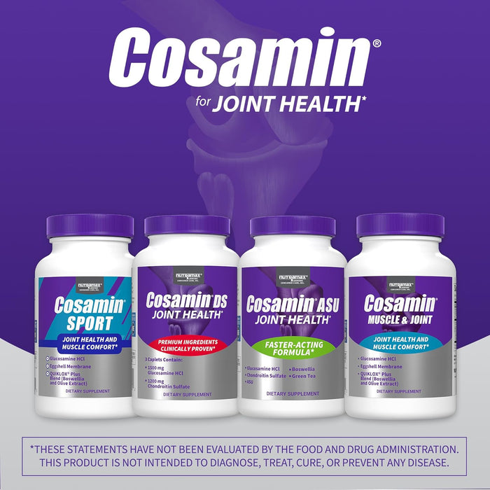 Nutramax Cosamin Muscle & Joint for Men & Women, 74 Capsules Size 74