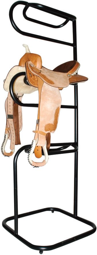 Stable Rack Three Tier Horse Saddle Rack for Stables & Barns — Pet Supplies 4 Less
