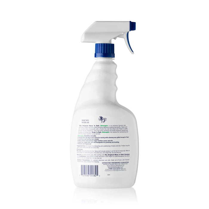 Mane 'N Tail Detangler Horse Grooming Spray, Back - 4DMQ - 32 oz
