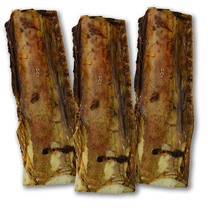 Jones Natural Chews Smoked Beef Rib Bones for Dogs, USA-Made, Slow-Roasted