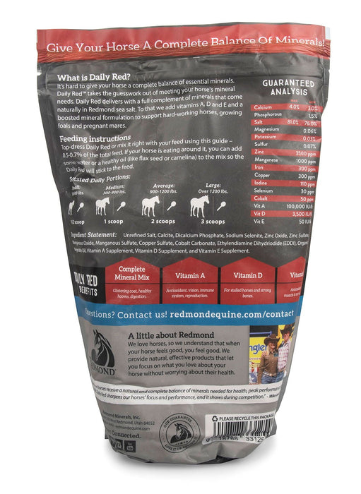 Redmond Daily Red, 5 lbs - J4W4 - 2