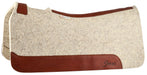 5 Star Saddle Pad 100% Compressed Wool, Natural - 5VEAB - 32" x 32" - 7/8" - 2