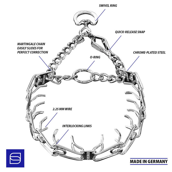 Herm Sprenger Snap-On Prong Training Collars
