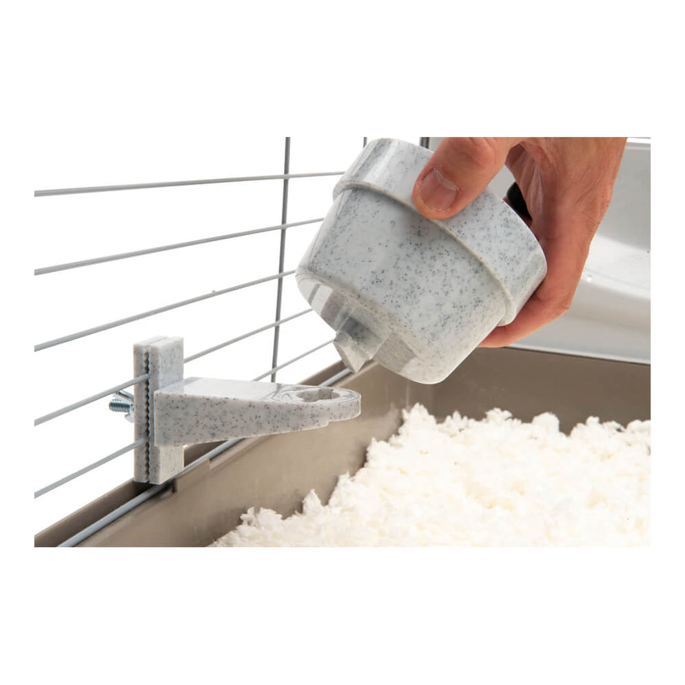 Lixit Quick Lock RVS Voerbak 300 ml Lixit Quick Lock RVS Voerbak 300 ml