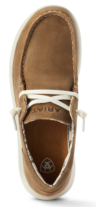 Ariat Women's Hilo Casual Slip - On Shoes with No Tie - Laces – Comfortable Everyday Wear - AIBJF - 6 - Natural Southwest - Regular - 6