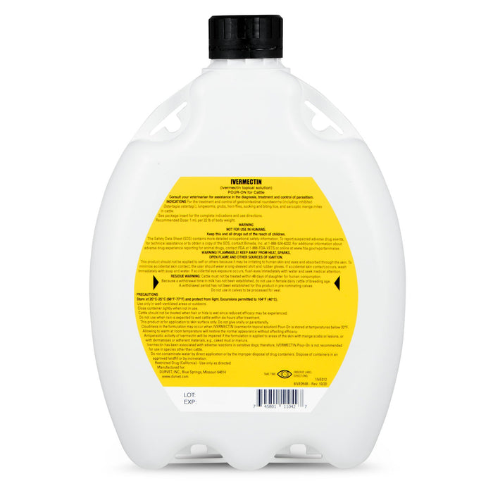 Durvet Ivermectin Pour-On Wormer