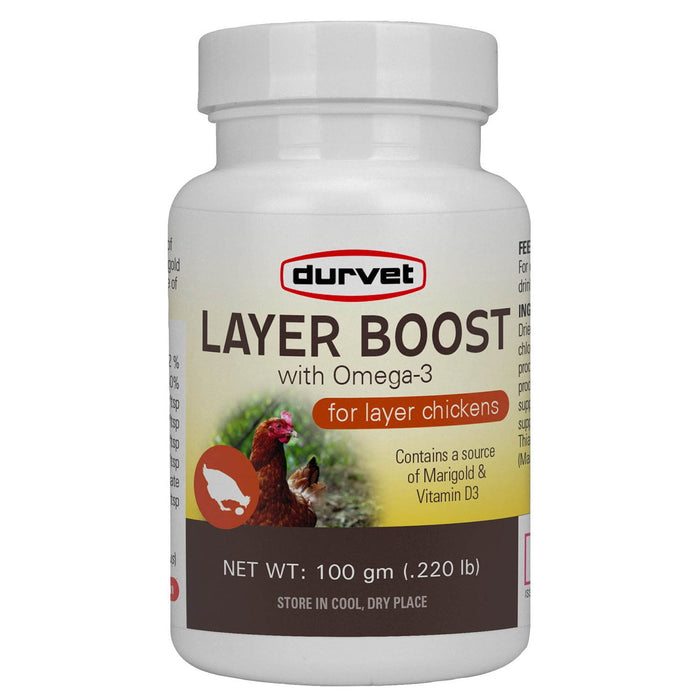 Layer Boost with Omega-3 for Chickens, 100 gm