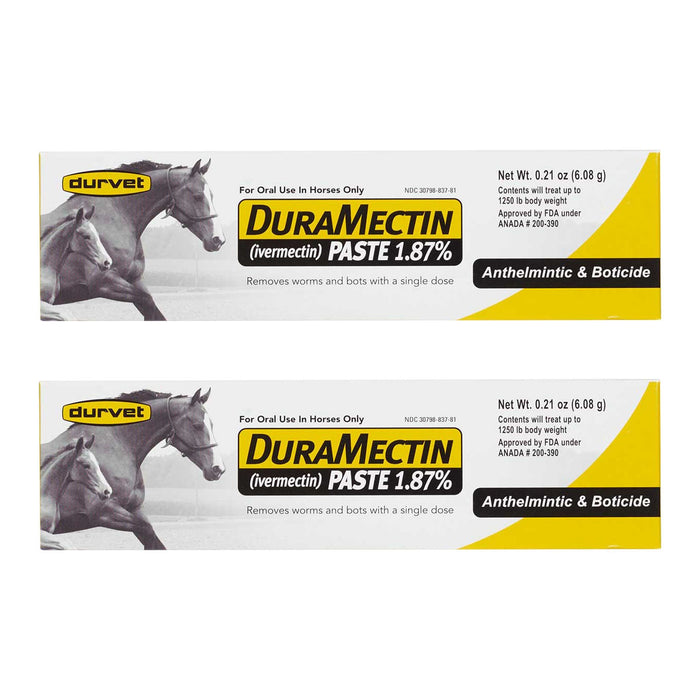Duramectin Paste (1.87% Ivermectin), 6.08 gm