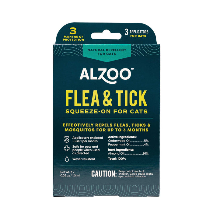 Plant Based Flea & Tick Squeeze-On Cat  