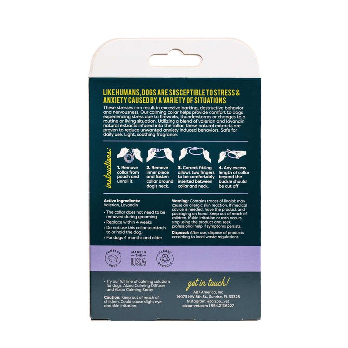 Plant-Based Calming Collar Dog  