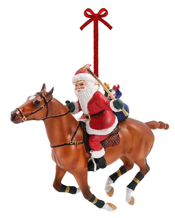 Breyer 2023 Santa Ornament, Polo Color Multi