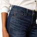 Ariat Womens Perfect Rise Maddie Trouser Jeans Color blue
