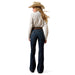 Ariat High Rise Vivienne Slim Trouser Jeans Color blue