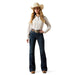 Ariat High Rise Vivienne Slim Trouser Jeans Color blue